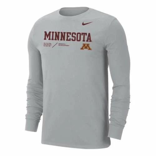 College Shirts Nike Minnesota Golden Gophers Sideline Team Issue Long Sleeve Shirt 3 College Shirts Nike Minnesota Golden Gophers Sideline Team Issue Long Sleeve Shirt