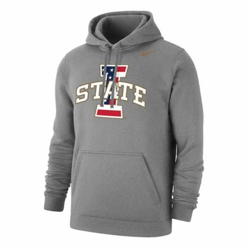 College Hoodies & Sweatshirts Nike Iowa State Cyclones America Hoodie 3 College Hoodies & Sweatshirts Nike Iowa State Cyclones America Hoodie