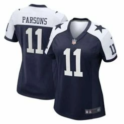NFL Jerseys Nike Women's Dallas Cowboys Micah Parsons #11 Retro Game Jersey