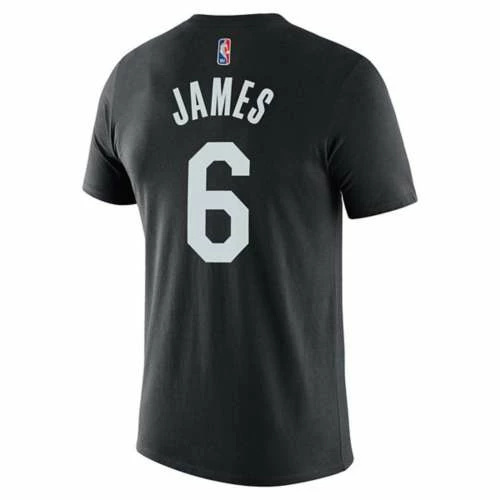 NBA Shirts Nike Los Angeles Lakers LeBron James #6 MVP Name & Number T-Shirt 3 NBA Shirts Nike Los Angeles Lakers LeBron James #6 MVP Name & Number T-Shirt