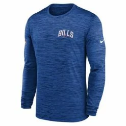 NFL Shirts Nike Buffalo Bills Velocity Long Sleeve Shirt