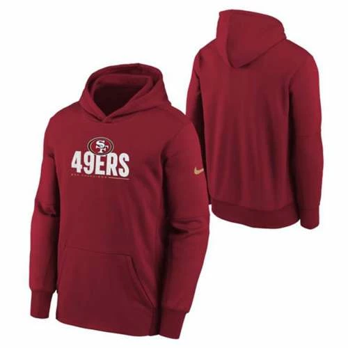 NFL Hoodies & Sweatshirts Nike Kids' San Francisco 49ers Amp Hoodie 3 NFL Hoodies & Sweatshirts Nike Kids' San Francisco 49ers Amp Hoodie