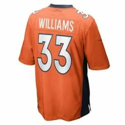 NFL Jerseys Nike Denver Broncos Javonte Williams #33 Game Jersey -Nike popular store unnamed file 7054