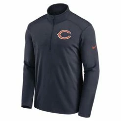 NFL Shirts Nike Chicago Bears Pacer 1/4 Zip