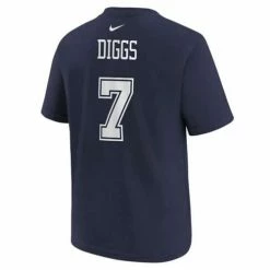 NFL Shirts Nike Kids' Dallas Cowboys Trevon Diggs #7 Cotton Name & Number T-Shirt