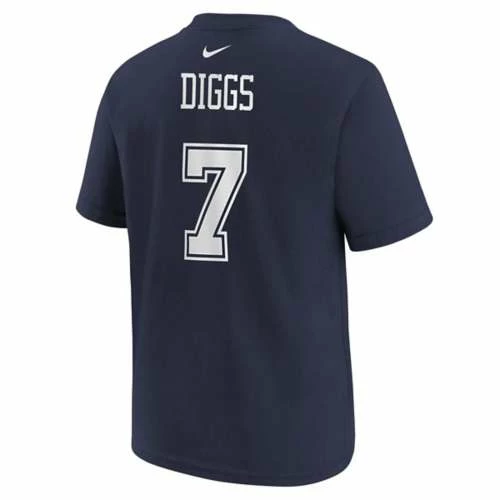 NFL Shirts Nike Kids' Dallas Cowboys Trevon Diggs #7 Cotton Name & Number T-Shirt 3 NFL Shirts Nike Kids' Dallas Cowboys Trevon Diggs #7 Cotton Name & Number T-Shirt