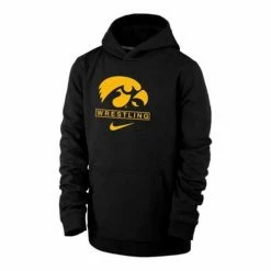College Hoodies & Sweatshirts Nike Kids' Iowa Hawkeyes In The Box Hoodie
