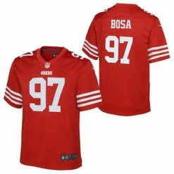 NFL Jerseys Nike Kids' San Francisco 49ers Nick Bosa #97 Game Jersey