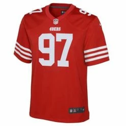 NFL Jerseys Nike Kids' San Francisco 49ers Nick Bosa #97 Game Jersey -Nike popular store unnamed file 7085
