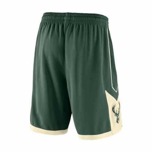 NBA Shorts Nike Milwaukee Bucks Swingman Short 4 NBA Shorts Nike Milwaukee Bucks Swingman Short - Image 2