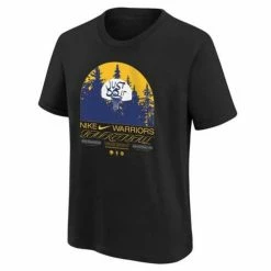 NBA Shirts Nike Kids' Golden State Warriors Sideline Max90 T-Shirt