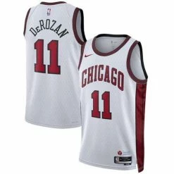 NBA Jerseys Nike Chicago Bulls DeMar DeRozan #11 2022 City Edition Jersey