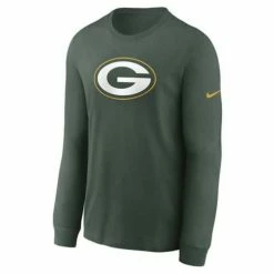 NFL Shirts Nike Green Bay Packers Logo Long Sleeve Shirt