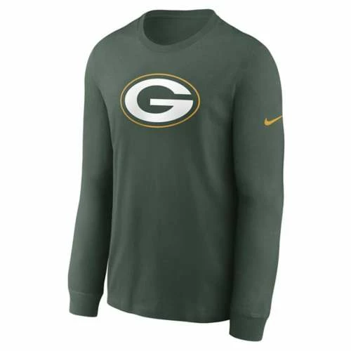 NFL Shirts Nike Green Bay Packers Logo Long Sleeve Shirt 3 NFL Shirts Nike Green Bay Packers Logo Long Sleeve Shirt