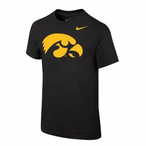 College Shirts Nike Kids' Iowa Hawkeyes Cotton Logo T-Shirt 3 College Shirts Nike Kids' Iowa Hawkeyes Cotton Logo T-Shirt