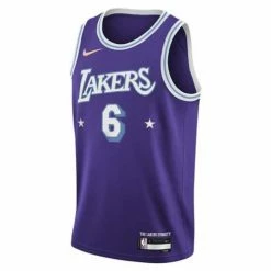 NBA Jerseys Nike Kids' Los Angeles Lakers LeBron James #6 City Edition Mixed Moment Tape Jersey -Nike popular store unnamed file 7142