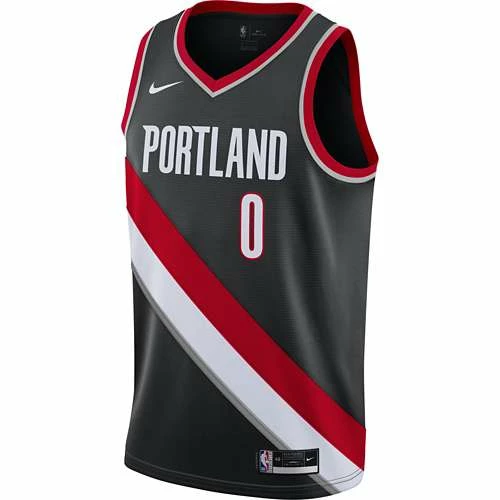 NBA Jerseys Nike Portland Trail Blazers Damian Lillard #0 Icon Edition Swingman Jersey 3 NBA Jerseys Nike Portland Trail Blazers Damian Lillard #0 Icon Edition Swingman Jersey