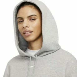 Hoodies & Sweatshirts Women's Nike Sportswear Essential Collection Oversized Fleece Hoodie -Nike popular store unnamed file 72
