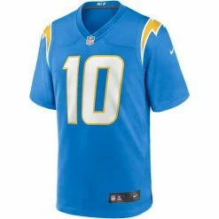 NFL Jerseys Nike Los Angeles Chargers Justin Herbert #10 Game Jersey -Nike popular store unnamed file 7203