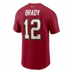 NFL Shirts Nike Tampa Bay Buccaneers Tom Brady #12 Name & Number T-Shirt