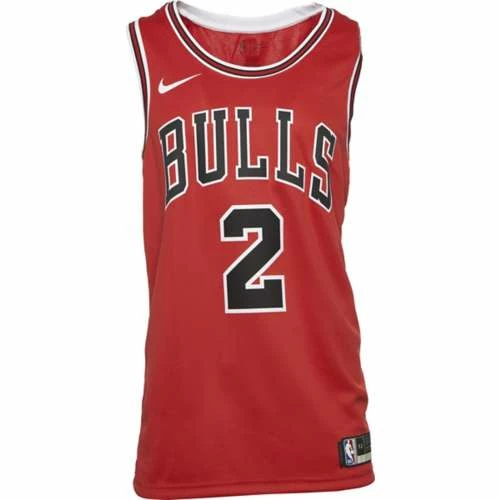 NBA Jerseys Nike Chicago Bulls Lonzo Ball #2 Swingman Jersey 4 NBA Jerseys Nike Chicago Bulls Lonzo Ball #2 Swingman Jersey - Image 2