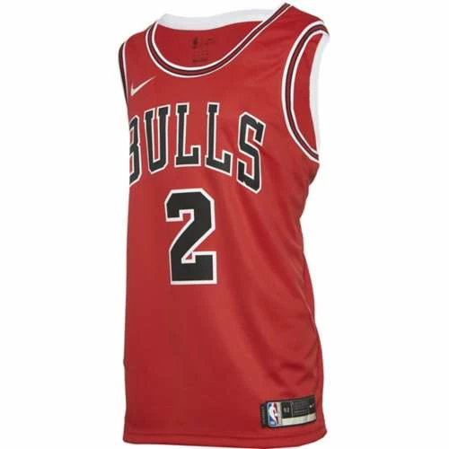 NBA Jerseys Nike Chicago Bulls Lonzo Ball #2 Swingman Jersey 5 NBA Jerseys Nike Chicago Bulls Lonzo Ball #2 Swingman Jersey - Image 3