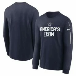 NFL Shirts Nike Dallas Cowboys Slogan Long Sleeve Shirt