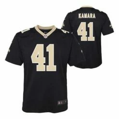 NFL Jerseys Nike Kids' New Orleans Saints Alvin Kamara #41 Game Jersey