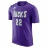 NBA Shirts Nike Milwaukee Bucks Khris Middleton #22 Hardwood Classic Name & Number T-Shirt 2 NBA Shirts Nike Milwaukee Bucks Khris Middleton #22 Hardwood Classic Name & Number T-Shirt -Nike popular store unnamed file 7290