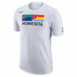 NBA Shirts Nike Minnesota Timberwolves 2022 City Edition Logo T-Shirt