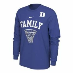 College Shirts Nike Duke Blue Devils Family Long Sleeve Shirt