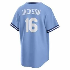 MLB Jerseys Nike Kansas City Royals Bo Jackson #16 Cooperstown Jersey -Nike popular store unnamed file 7305