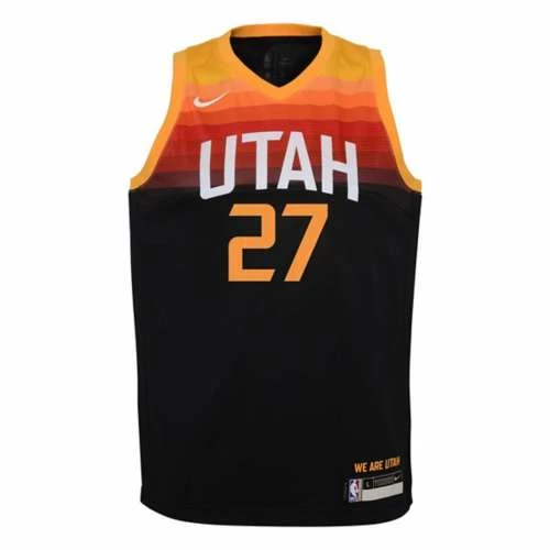 NBA Jerseys Nike Kids' Utah Jazz Rudy Gobert #27 City Edition Swingman Jersey 4 NBA Jerseys Nike Kids' Utah Jazz Rudy Gobert #27 City Edition Swingman Jersey - Image 2
