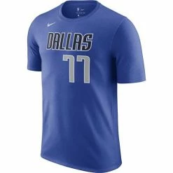 NBA Shirts Nike Dallas Mavericks Luka Doncic Name & Number T-Shirt