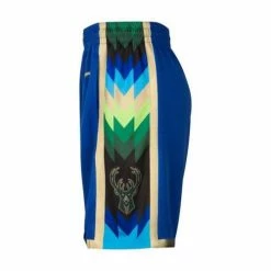 NBA Shorts Nike Milwaukee Bucks 2022 City Edition Swingman Short -Nike popular store unnamed file 7335