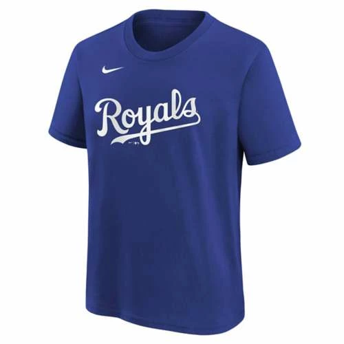 MLB Shirts Nike Kids' Kansas City Royals Bobby Witt Jr #7 Home Name & Number T-Shirt 4 MLB Shirts Nike Kids' Kansas City Royals Bobby Witt Jr #7 Home Name & Number T-Shirt - Image 2