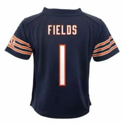 NFL Jerseys Nike Kids' Chicago Bears Justin Fields #1 Game Jersey
