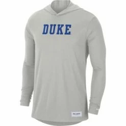 College Shirts Nike Duke Blue Devils Hoody Long Sleeve Shirt