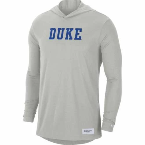 College Shirts Nike Duke Blue Devils Hoody Long Sleeve Shirt 3 College Shirts Nike Duke Blue Devils Hoody Long Sleeve Shirt