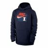 College Hoodies & Sweatshirts Nike Kids' Illinois Fighting Illini Club Remix Hoodie
