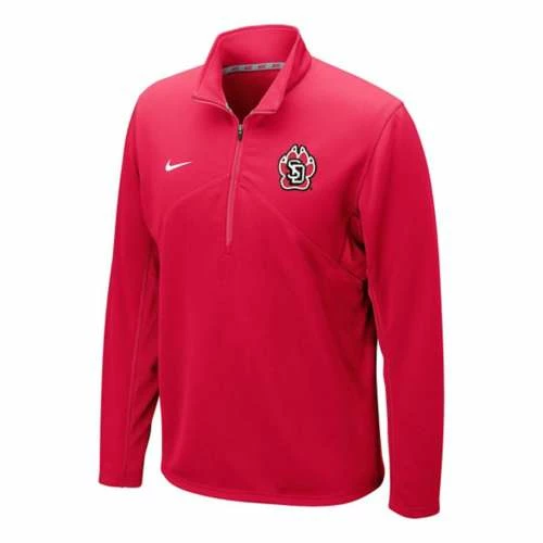 College Shirts Nike South Dakota Coyotes Dri-FIT Training 1/4 Zip 3 College Shirts Nike South Dakota Coyotes Dri-FIT Training 1/4 Zip