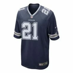 NFL Jerseys Nike Dallas Cowboys Ezekiel Elliott #21 Game Jersey -Nike popular store unnamed file 7369