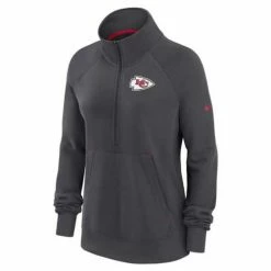 NFL Shirts Nike Women's Kansas City Chiefs Premium 1/4 Zip