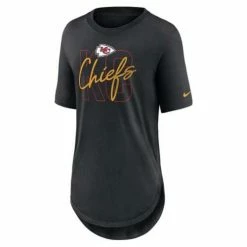 NFL Shirts Nike Women's Kansas City Chiefs Roll Logo T-Shirt