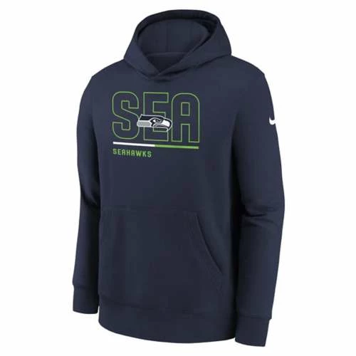NFL Hoodies & Sweatshirts Nike Kids' Seattle Seahawks City Code Hoodie 3 NFL Hoodies & Sweatshirts Nike Kids' Seattle Seahawks City Code Hoodie