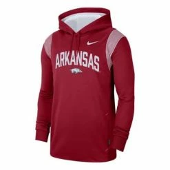 College Hoodies & Sweatshirts Nike Arkansas Razorbacks Sideline Therma Hoodie