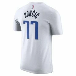 NBA Shirts Nike Dallas Mavericks Luka Doncic #77 Association Name & Number T-Shirt