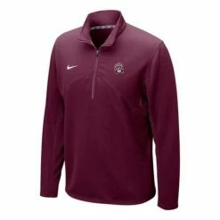 College Shirts Nike Montana Grizzlies DriFit Training 1/4 Zip Top