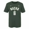NBA Shirts Nike Kids' Milwaukee Bucks 2021 NBA Finals Champions Buck In 6 T-Shirt -Nike popular store unnamed file 7461