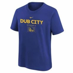 NBA Shirts Nike Kids' Golden State Warriors Essential City T-Shirt
